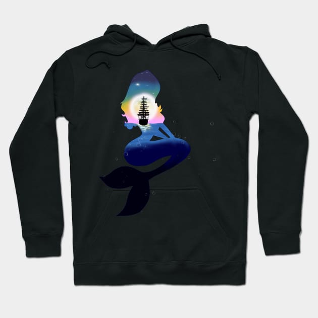 Sirens lure Hoodie by Whettpaint